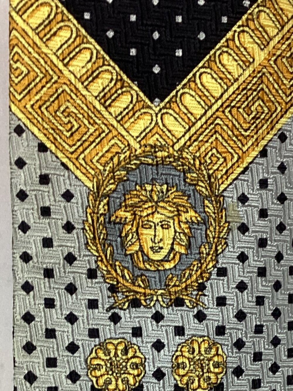 Gianni Versace Tie Silk Vintage - Picture 3 of 9